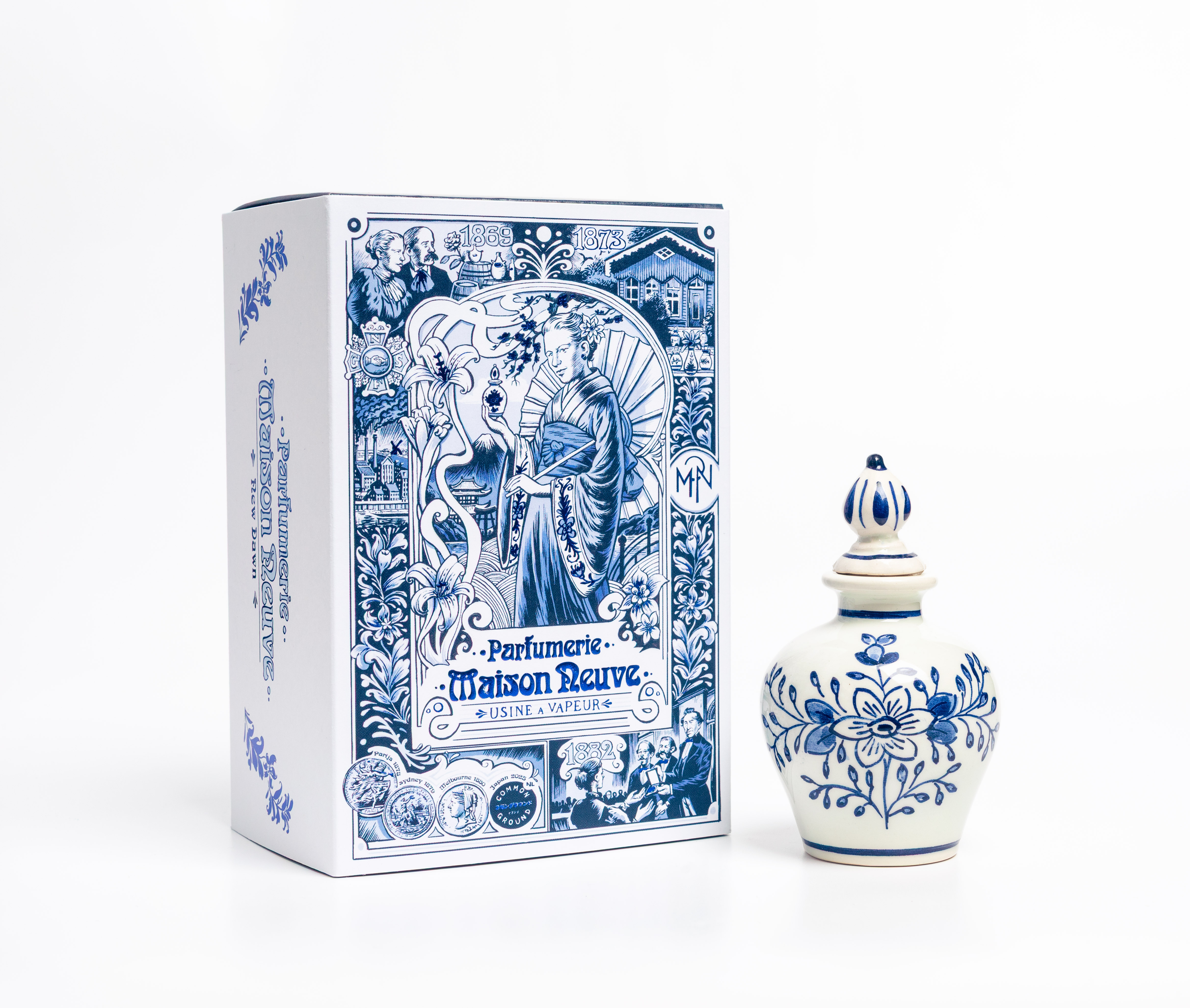 2025 PMN Delft Blue Heritage Bottle – Parfumerie Maison Neuve